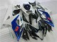 Schwarz Blau Weiß 2005-2006 GSXR 1000 Motorrad Verkleidung Schwarz Blau Weiß 2005-2006 GSXR 1000 Motorrad Verkleidung