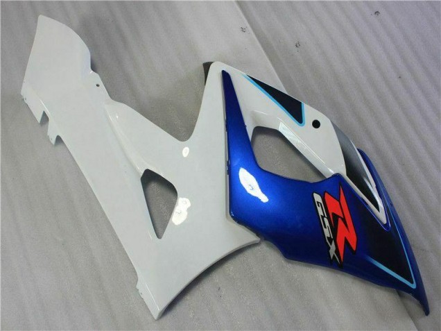 Schwarz Blau Weiß 2005-2006 GSXR 1000 Motorrad Verkleidung Schwarz Blau Weiß 2005-2006 GSXR 1000 Motorrad Verkleidung