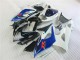 Schwarz Blau Weiß 2005-2006 GSXR 1000 Motorrad Verkleidung Schwarz Blau Weiß 2005-2006 GSXR 1000 Motorrad Verkleidung