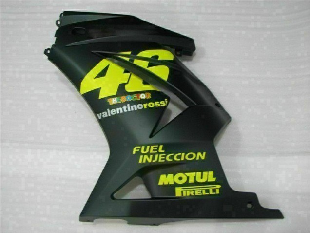 Schwarz Gelb 46 2008-2012 EX250 Motorrad Verkleidung Schwarz Gelb 46 2008-2012 EX250 Motorrad Verkleidung