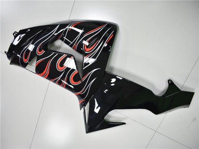 Schwarz Grau Rot 2006-2007 ZX10R Motorrad Verkleidung Schwarz Grau Rot 2006-2007 ZX10R Motorrad Verkleidung