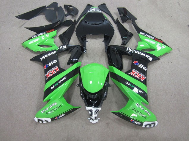 Schwarz Grün 2008-2010 ZX10R Motorrad Verkleidung Schwarz Grün 2008-2010 ZX10R Motorrad Verkleidung