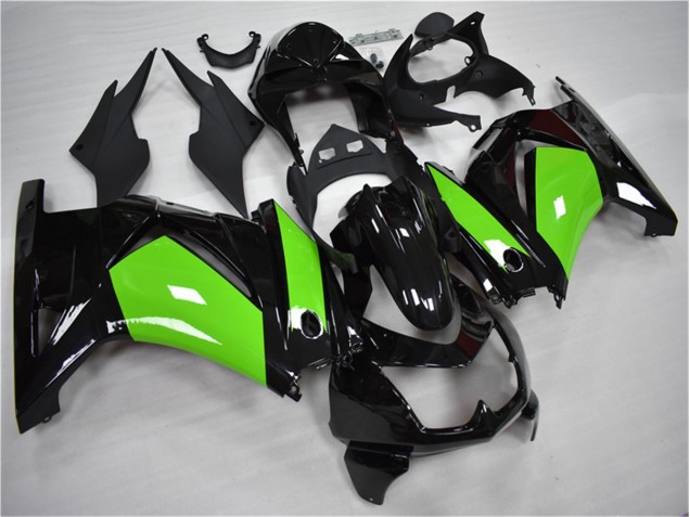 Schwarz Grün 2008-2012 EX250 Motorrad Verkleidung Schwarz Grün 2008-2012 EX250 Motorrad Verkleidung