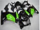 Schwarz Grün 2008-2012 EX250 Motorrad Verkleidung Schwarz Grün 2008-2012 EX250 Motorrad Verkleidung