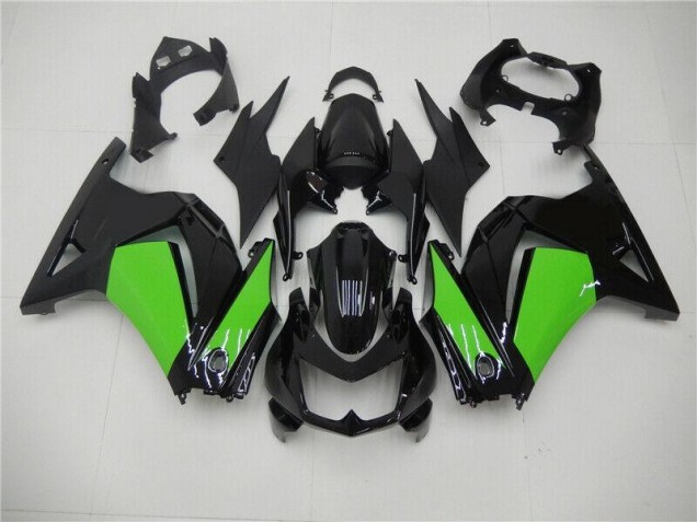 Schwarz Grün 2008-2012 EX250 Motorrad Verkleidung Schwarz Grün 2008-2012 EX250 Motorrad Verkleidung