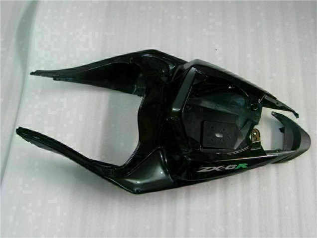 Schwarz Grün 2009-2012 ZX6R Motorrad Vollverkleidung Schwarz Grün 2009-2012 ZX6R Motorrad Vollverkleidung