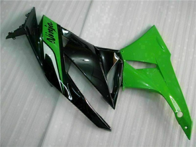 Schwarz Grün 2009-2012 ZX6R Motorrad Vollverkleidung Schwarz Grün 2009-2012 ZX6R Motorrad Vollverkleidung