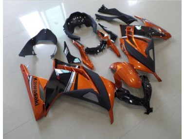 Schwarz Orange 2013-2016 ZX300R Motorrad Verkleidung