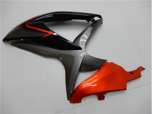 Schwarz Orange Grau 2008-2010 GSXR 600/750 Motorrad Verkleidung Schwarz Orange Grau 2008-2010 GSXR 600/750 Motorrad Verkleidung