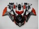 Schwarz Orange Grau 2008-2010 GSXR 600/750 Motorrad Verkleidung Schwarz Orange Grau 2008-2010 GSXR 600/750 Motorrad Verkleidung