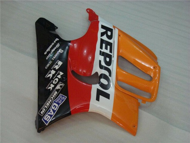 Schwarz Orange Repsol 1995-1998 CBR600 F3 Motorrad Verkleidung