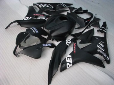 Schwarz Repsol 2007-2008 CBR600RR Motorrad Verkleidung