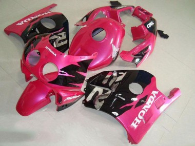 Schwarz Rosa 1991-1998 CBR250RR MC22 Motorrad Verkleidung