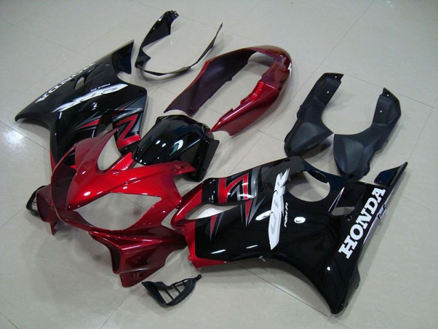 Schwarz Rot 2004-2007 CBR600 F4i Motorrad Vollverkleidung Schwarz Rot 2004-2007 CBR600 F4i Motorrad Vollverkleidung