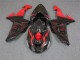 Schwarz Rot 2006-2007 ZX10R Motorrad Verkleidung Schwarz Rot 2006-2007 ZX10R Motorrad Verkleidung