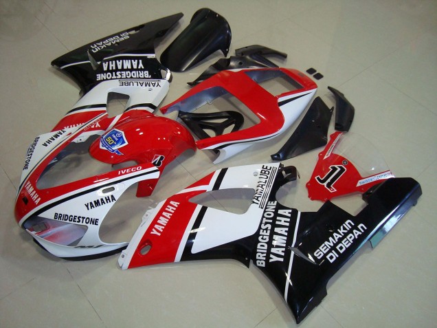 Schwarz Rote Aufkleber 1998-1999 YZF R1 Motorrad Verkleidung Schwarz Rote Aufkleber 1998-1999 YZF R1 Motorrad Verkleidung