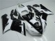 Schwarz Weiß 2005-2006 ZX6R Motorrad Verkleidung Schwarz Weiß 2005-2006 ZX6R Motorrad Verkleidung