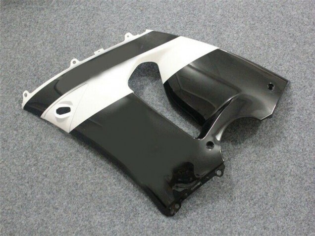 Schwarz Weiß 2005-2006 ZX6R Motorrad Verkleidungen Schwarz Weiß 2005-2006 ZX6R Motorrad Verkleidungen