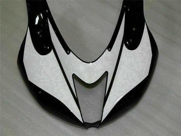 Schwarz Weiß 2007-2008 ZX6R Motorrad Verkleidungen Schwarz Weiß 2007-2008 ZX6R Motorrad Verkleidungen