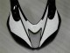 Schwarz Weiß 2007-2008 ZX6R Motorrad Verkleidungen Schwarz Weiß 2007-2008 ZX6R Motorrad Verkleidungen