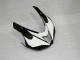 Schwarz Weiß 2007-2008 ZX6R Motorrad Verkleidungen Schwarz Weiß 2007-2008 ZX6R Motorrad Verkleidungen