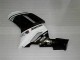 Schwarz Weiß 2007-2008 ZX6R Motorrad Verkleidungen Schwarz Weiß 2007-2008 ZX6R Motorrad Verkleidungen