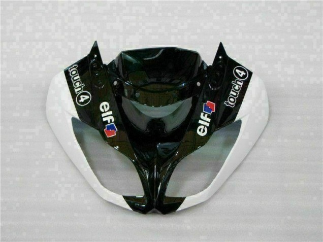 Schwarz Weiß 3M Touch4 2009-2012 ZX6R Motorrad Verkleidung Schwarz Weiß 3M Touch4 2009-2012 ZX6R Motorrad Verkleidung