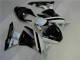 Schwarz Weiß 3M Touch4 2009-2012 ZX6R Motorrad Verkleidungen Schwarz Weiß 3M Touch4 2009-2012 ZX6R Motorrad Verkleidungen