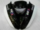 Schwarz Weiß 3M Touch4 2009-2012 ZX6R Motorrad Verkleidungen Schwarz Weiß 3M Touch4 2009-2012 ZX6R Motorrad Verkleidungen