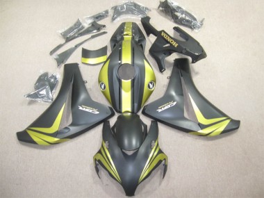 Schwarz Weiß Grün 2008-2011 CBR1000RR Motorrad Verkleidung