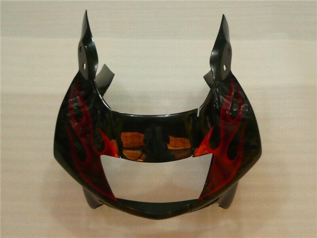 Schwarz rote Flamme 1995-1998 CBR600 F3 Motorrad Verkleidungen Schwarz rote Flamme 1995-1998 CBR600 F3 Motorrad Verkleidungen