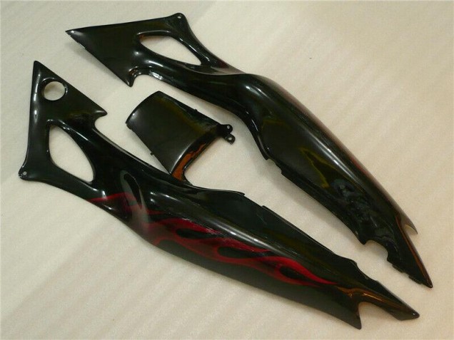 Schwarz rote Flamme 1995-1998 CBR600 F3 Motorrad Verkleidungen Schwarz rote Flamme 1995-1998 CBR600 F3 Motorrad Verkleidungen