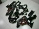 Schwarz rote Flamme 2006-2007 ZX10R Motorrad Verkleidungen Schwarz rote Flamme 2006-2007 ZX10R Motorrad Verkleidungen