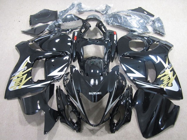 Schwarz und Gold Aufkleber 2008-2019 GSXR 1300 Hayabusa Motorrad Verkleidung Schwarz und Gold Aufkleber 2008-2019 GSXR 1300 Hayabusa Motorrad Verkleidung