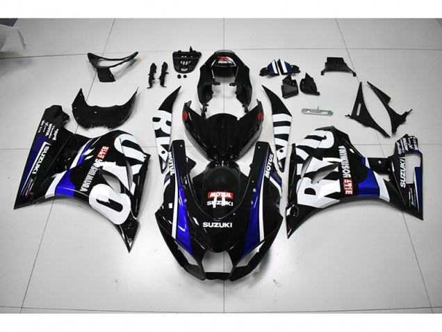 Schwarz weißes Motul 2017-2021 GSXR 1000 Motorrad Verkleidung Schwarz weißes Motul 2017-2021 GSXR 1000 Motorrad Verkleidung
