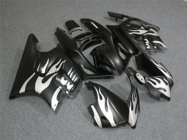 Schwarze weiße Flamme 1995-1998 CBR600 F3 Motorrad Verkleidung Schwarze weiße Flamme 1995-1998 CBR600 F3 Motorrad Verkleidung