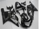 Schwarze weiße Flamme 2001-2003 GSXR 600/750 Motorrad Verkleidung Schwarze weiße Flamme 2001-2003 GSXR 600/750 Motorrad Verkleidung