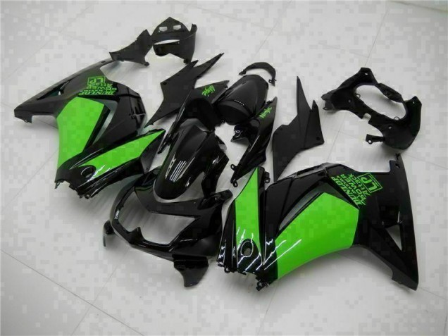 Schwarzer Grün Ninja 2008-2012 EX250 Motorrad Verkleidung Schwarzer Grün Ninja 2008-2012 EX250 Motorrad Verkleidung
