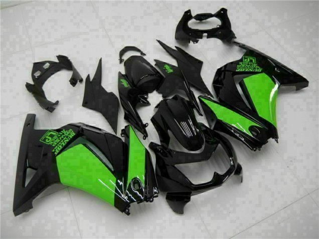 Schwarzer Grün Ninja 2008-2012 EX250 Motorrad Verkleidung Schwarzer Grün Ninja 2008-2012 EX250 Motorrad Verkleidung