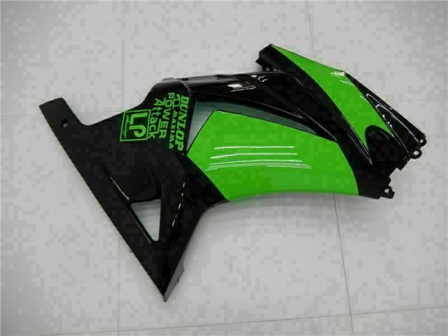 Schwarzer Grün Ninja 2008-2012 EX250 Motorrad Verkleidung Schwarzer Grün Ninja 2008-2012 EX250 Motorrad Verkleidung