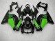 Schwarzer Grün Ninja 2008-2012 EX250 Motorrad Verkleidung Schwarzer Grün Ninja 2008-2012 EX250 Motorrad Verkleidung