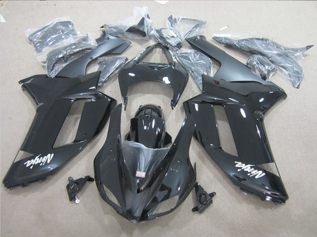 Schwarzer Ninja 2007-2008 ZX6R Motorrad Verkleidung Schwarzer Ninja 2007-2008 ZX6R Motorrad Verkleidung
