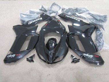 Schwarzer Ninja 636 2007-2008 ZX6R Motorrad Verkleidung