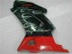 Schwarzer Roter Ninja 2008-2012 EX250 Motorrad Verkleidung Schwarzer Roter Ninja 2008-2012 EX250 Motorrad Verkleidung