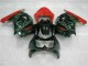 Schwarzer Roter Ninja 2008-2012 EX250 Motorrad Verkleidung Schwarzer Roter Ninja 2008-2012 EX250 Motorrad Verkleidung