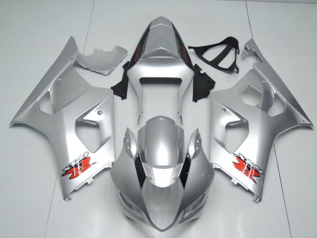 Silber OEM Stil 2003-2004 GSXR 1000 Motorrad Verkleidung Silber OEM Stil 2003-2004 GSXR 1000 Motorrad Verkleidung