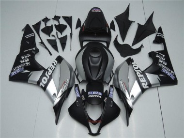 Silber Repsol Schwarz 2007-2008 CBR600RR Motorrad Verkleidung