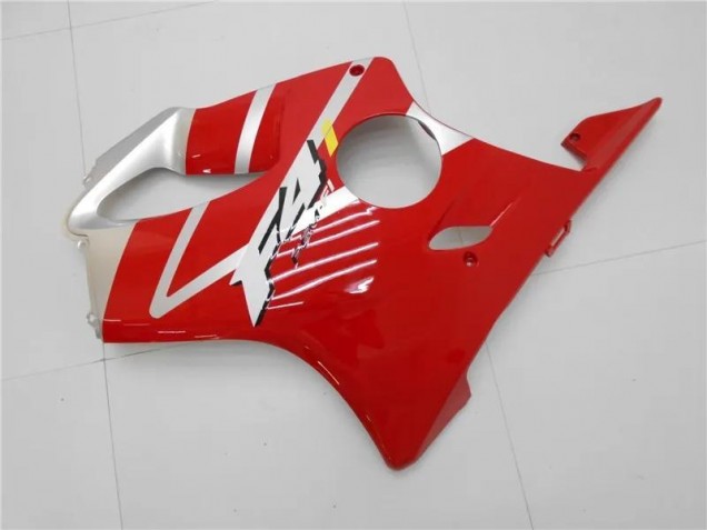 Silber Rot 2001-2003 CBR600 F4i Motorrad Verkleidung Silber Rot 2001-2003 CBR600 F4i Motorrad Verkleidung