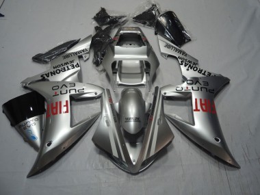 Silber Rot Fiat 2004-2005 CBR1000RR Motorrad Verkleidung