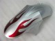 Silber Rot Flammen 2005-2006 ZX6R Motorrad Verkleidung Silber Rot Flammen 2005-2006 ZX6R Motorrad Verkleidung
